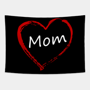 Love Mom Tapestry