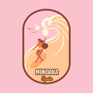 Mundaka surf girl T-Shirt