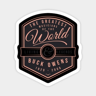 Buck Owens 1929 2006 Music D4 Magnet