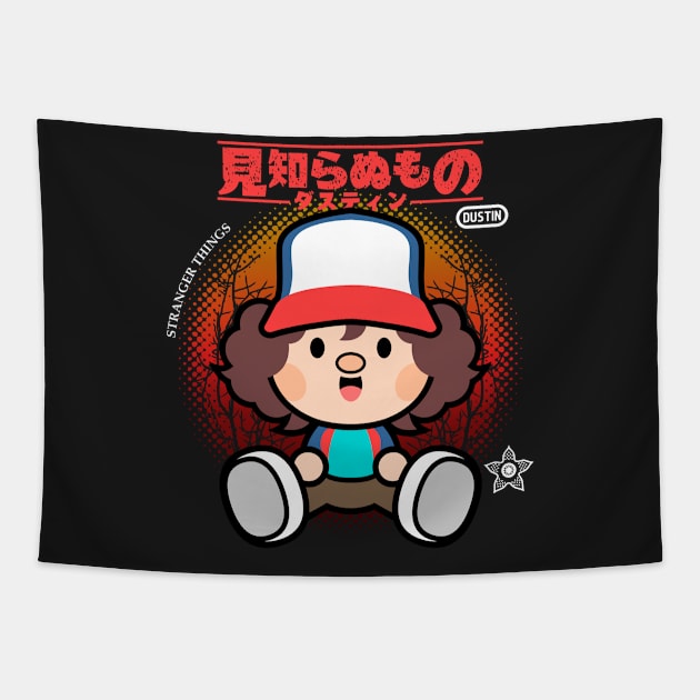 Dustin Chibi Tapestry by JacsonX