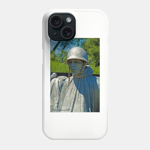 Korean War Memorial Phone Case by thadz