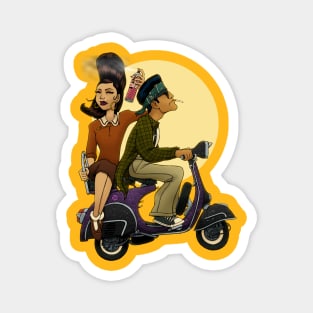 Mi Vida Moto Magnet