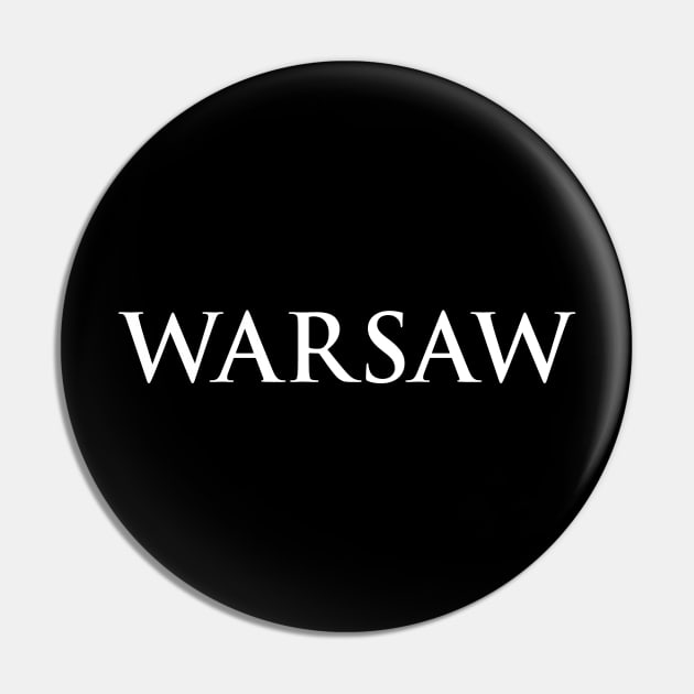 Warsaw Pin by lkn