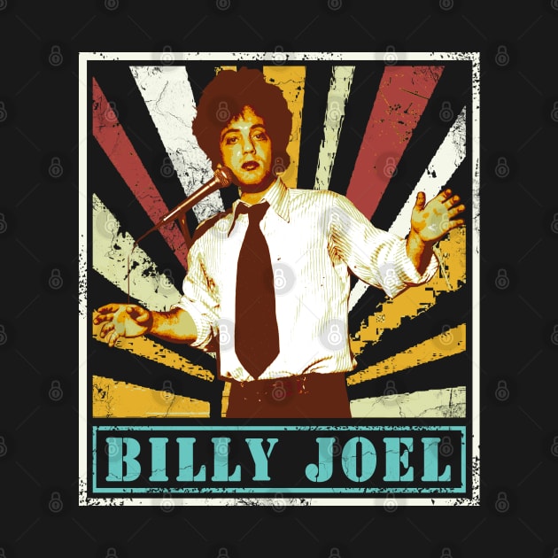 Billy Joel /  / / Retro Style by SEKALICE