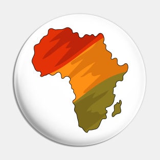 AFRICA / Black history month Africa /BLACK PRIDE Pin