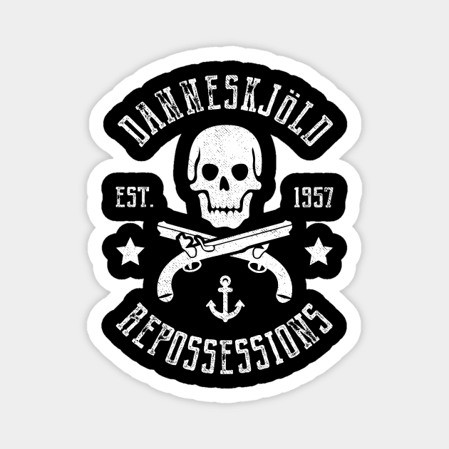 Danneskjold Repossesions Magnet by dumbshirts