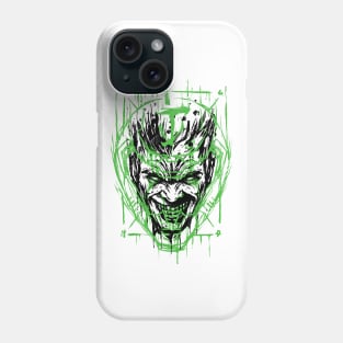 The only face they fear - Green Phone Case