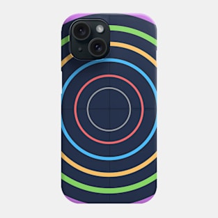 Target circle tecture Phone Case