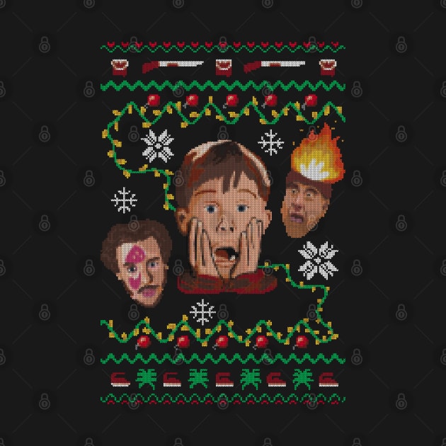 Home Alone Ugly Christmas Sweater by Kiwi