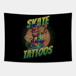 Hannyo Skateboard Tapestry