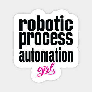 Robotic Process Automation Girl Business Process Automation Technology Magnet