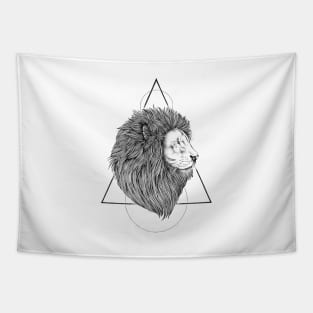 THE LION Tapestry