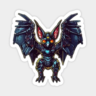 Robot Bat Magnet