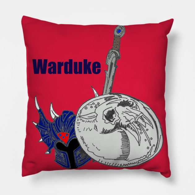 Dungeons & Dragons WarDuke Pillow by Joseph Baker