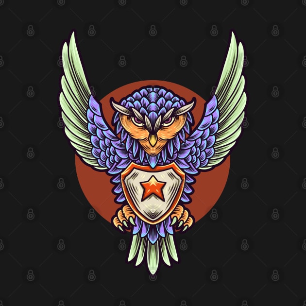 chibi owl guardian by donipacoceng
