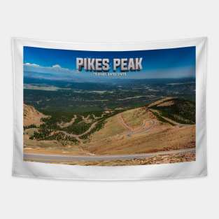 Pikes Peak Colorado Tapestry
