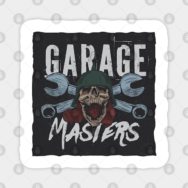 Garage Masters Magnet by Wilcox PhotoArt