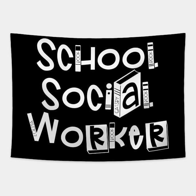 School Social Worker Tapestry by Adisa_store