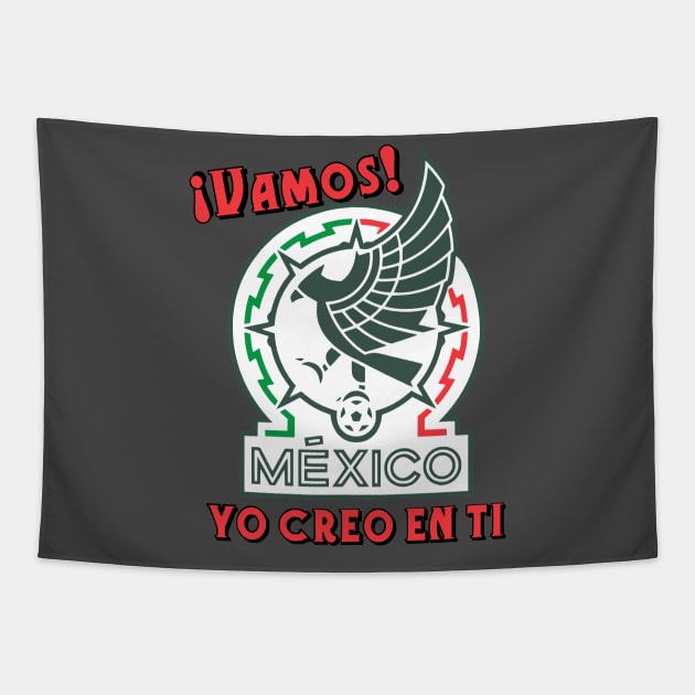 Vamos Mexico Tapestry by Uniq_Designs