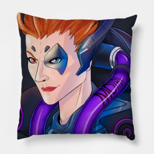 moira in overwatch Pillow