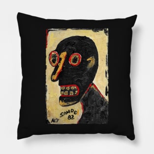 SAMO street art Pillow