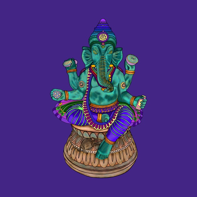 Green Ganesh by Soth Studio