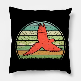 Parrot Sunset Pillow