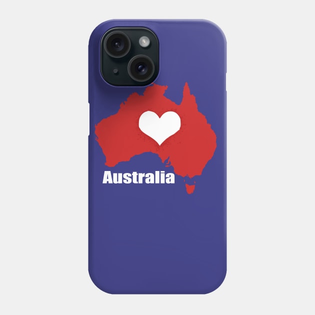 australia Phone Case by MSB
