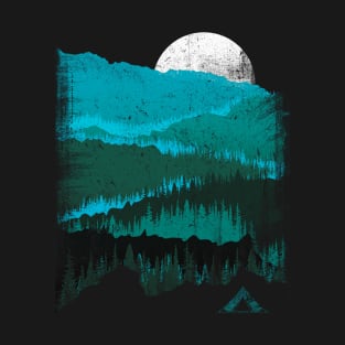 My Mountains and Hiking Art T-Shirt