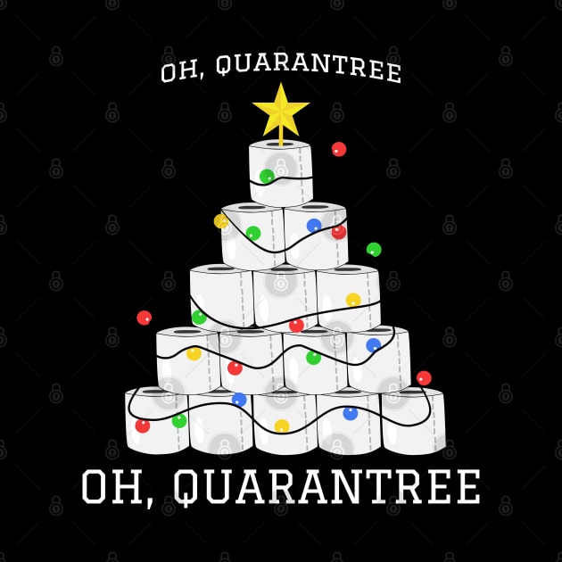 Oh Quarantree Toilet Paper Tree Funny Christmas 2020 by patcave