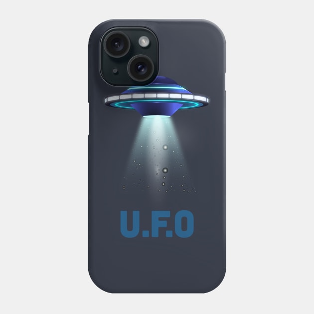 UFO Flying Saucer Phone Case by vladocar