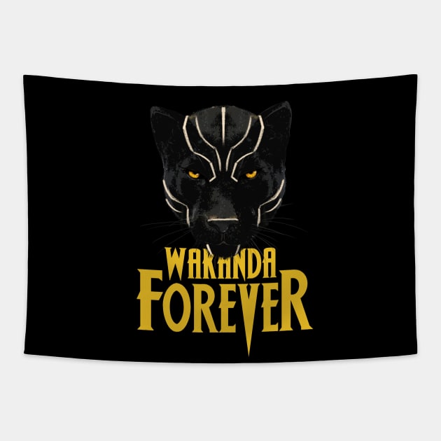 Wakanda Forever Tapestry by Susto