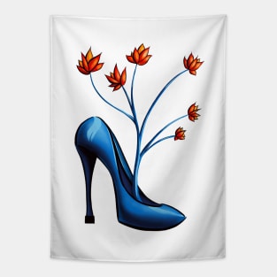 High Heels Smell Like Flowers Tapestry