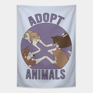 Adopt Animals Tapestry