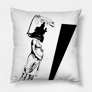 Surreal woman Pillow