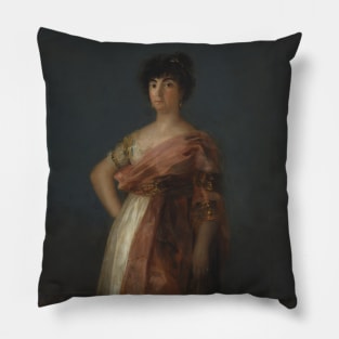 La Tirana by Francisco Goya Pillow