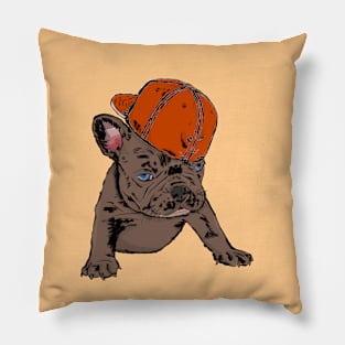 Mr. Cool Frenchie Pillow