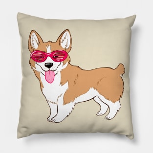 Superfly Corgi Pillow