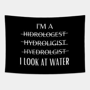 Funny Hydrologist Definition Hydrology Student Tapestry