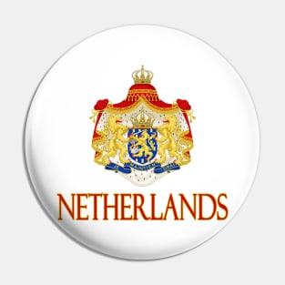 Netherlands - Coat of Arms Design Pin