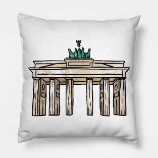 Berlin Brandenburg Gate Pillow