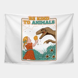 Be Kind to Animals Tapestry