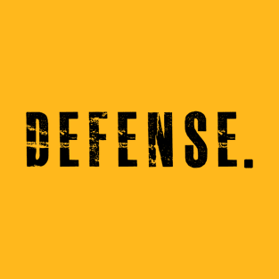 Iowa Defense -- Yellow and Black T-Shirt