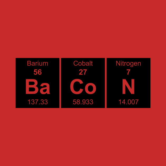 BaCoN! The delicious chemistry! by Nero Creative