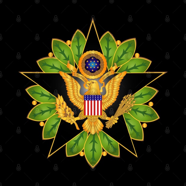 Army Staff Identification Badge wo Txt by twix123844