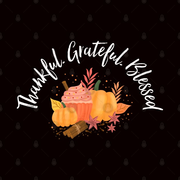 thankful grateful blessed thanksgiving autumn gift by CuTeGirL21