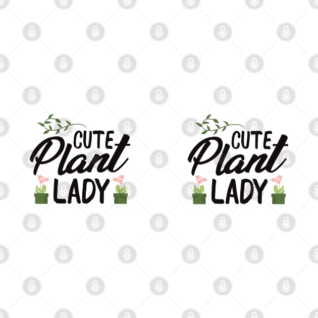 Cute plant lady by Tshirtiz