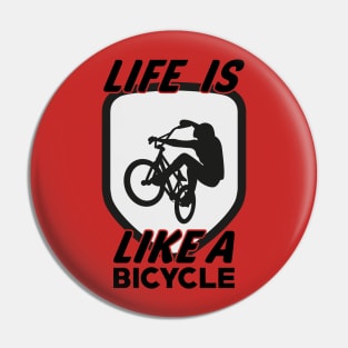 Life is like a Bicycle.New T-shirt 2022, Cycling teeshirt, tshirt for cycling. Pin