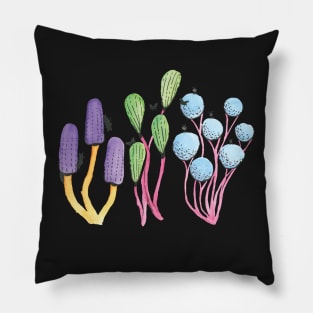 Mushrooms 1 :: Flowers and Fungi Pillow