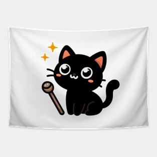 BLACK CAT TOY Tapestry